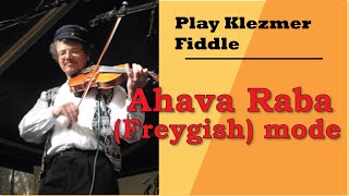 Video thumbnail of "Ahava Raba (Klezmer Mode)"