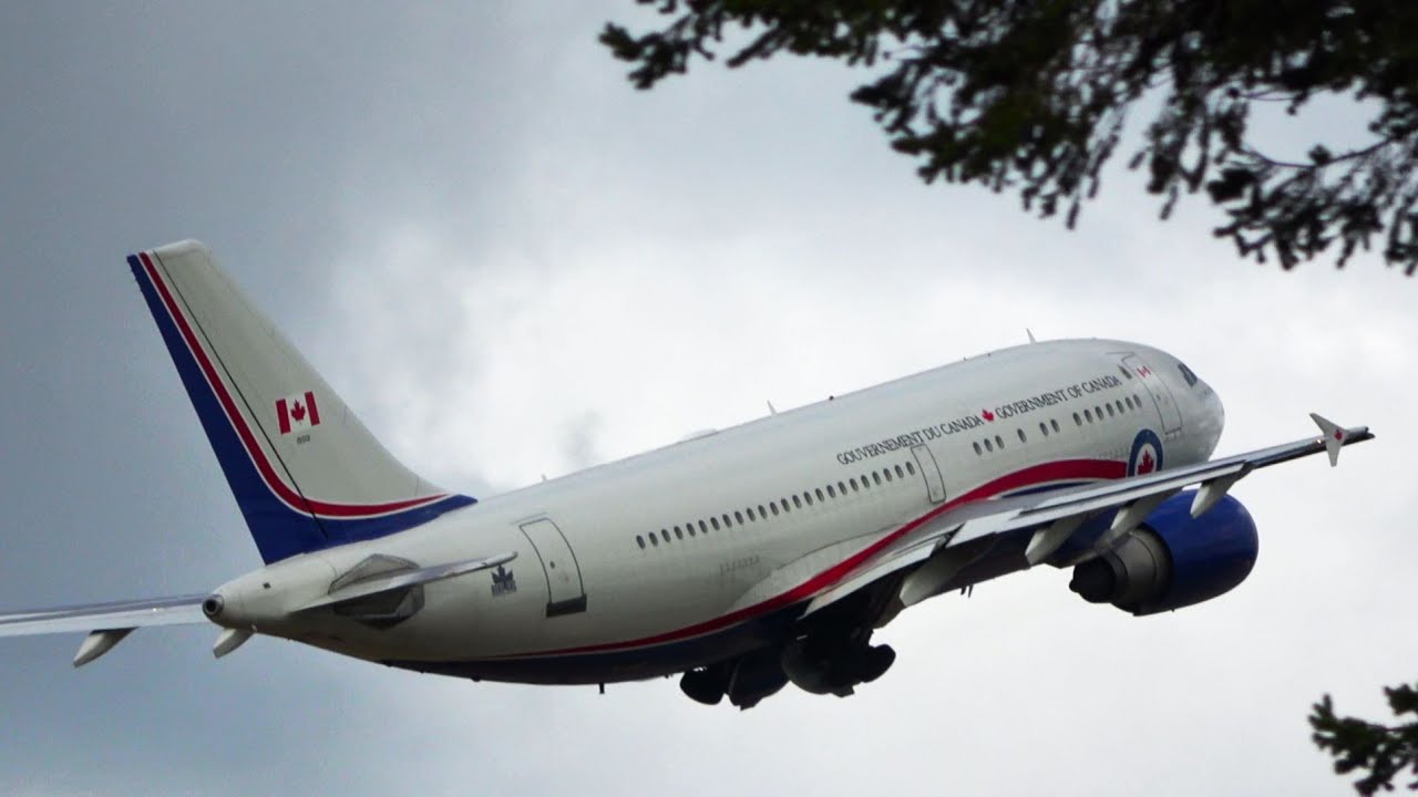 CC-150 Polaris (Can Force One) & CF-18 Hornet Formation Flight