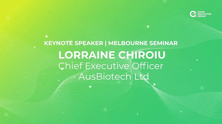 ACS Seminar 19: Lorraine Chiroiu - AusBiotech