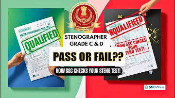 SSC Steno Skill Test Evaluation: How SSC Checks & Marks Your Transcription!