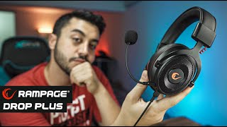 RAKİPLERİNİN YARI FİYATINA TAM PROFESYONEL OYUNCU KULAKLIĞI - Rampage Drop Plus (RM-K60) 7.1