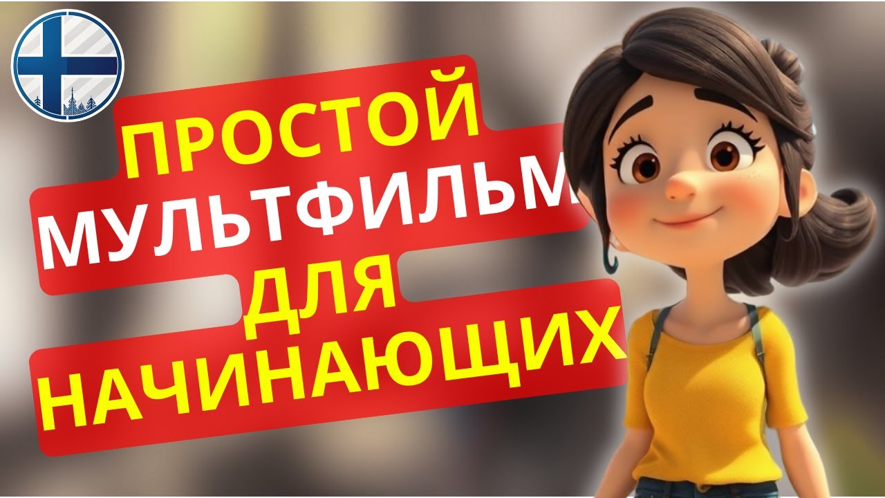 Хочешь понимать финский? Начни с ЭТОГО! (А1-А2) Простой МУЛЬТИК для начинающих - Kahvilla retki