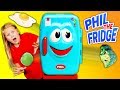 Phil the Fridge Game with the Assistant Playing with PJ Masks and Vampirina