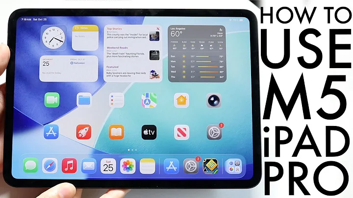How To Use M5 iPad Pro! (Complete Beginners Guide)