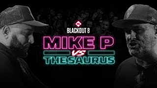 KOTD - MIKE P vs THE SAURUS I #RapBattle (Full Battle)