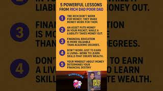 5 Powerful Lessons from Rich Dad Poor Dad