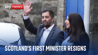 Humza Yousaf resigns as Scotland's first minister following days of turmoil