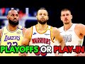 Which NBA Teams Deserve to Make The Playoffs ft.@LegendOfWinningNBA - West Edition