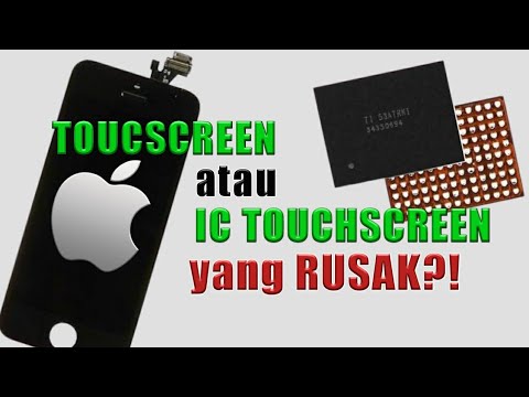 Ciri-Ciri Touchscreen atau IC Touchscreen iPhone Rusak