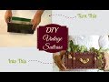 DIY Video Tutorial - Vintage Suitcase Made Out Of Cardboard Box