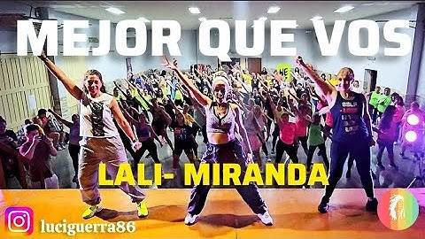 MEJOR QUE VOS - LALI - MIRANDA - COREO - LUCIA GUERRA 🌈✨️