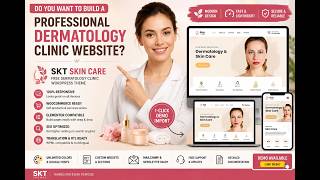 Free Dermatology Clinic WordPress Theme | SKT Skin Care (WooCommerce & Elementor Ready)