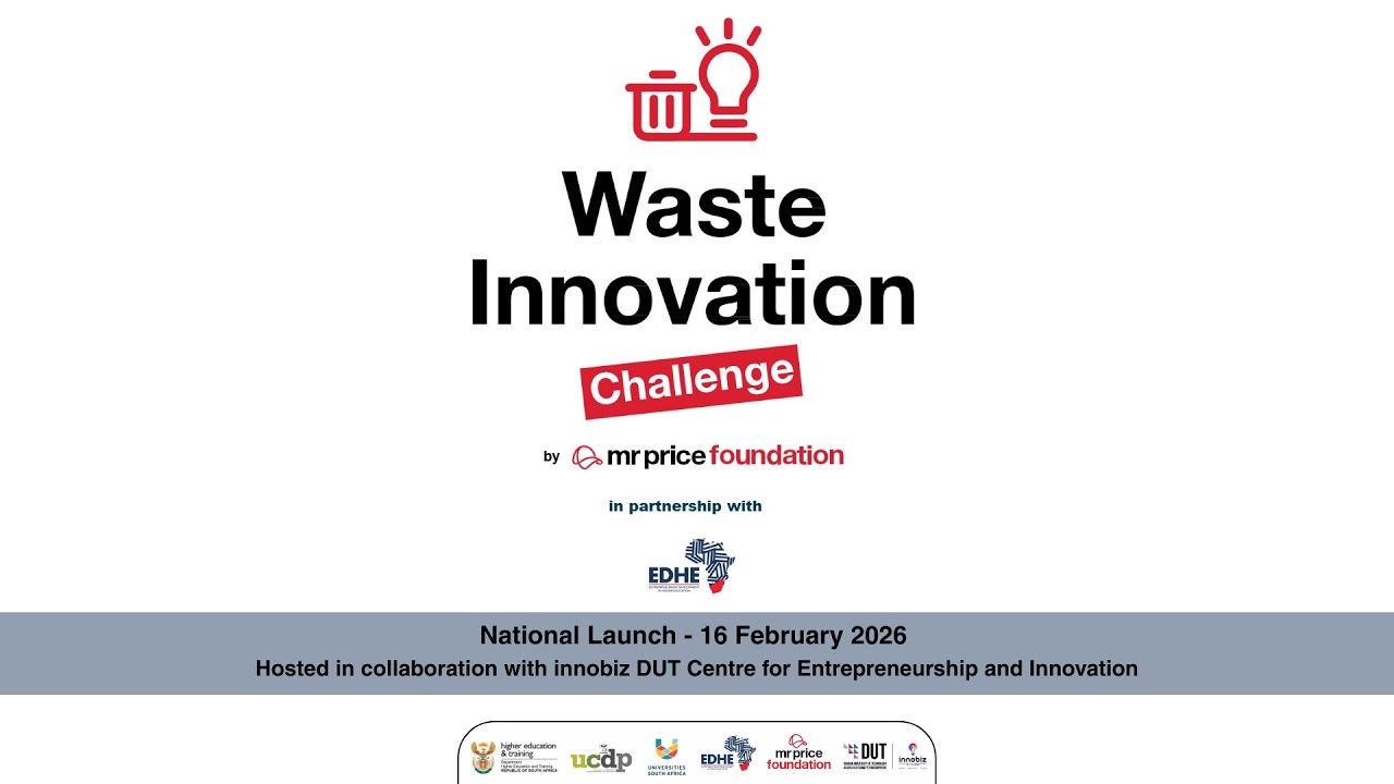 Mr Price Foundation x EDHE Waste Innovation Challenge national launch