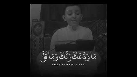 حالات واتس أب دينيه مميزة // سورة الضحي