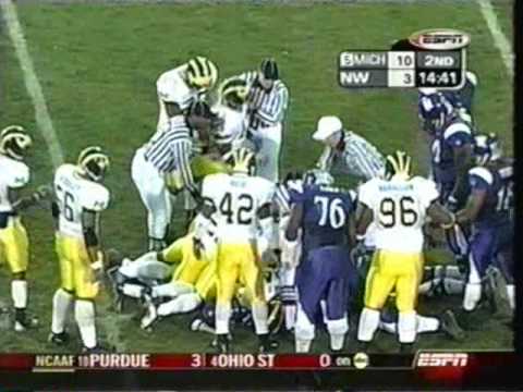 2003: Michigan-41 Northwestern-10