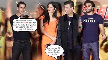 Akshay Kumar Gets ANGRY On Media For Calling Ranveer Singh KAMINA At Sooryavanshi Trailer