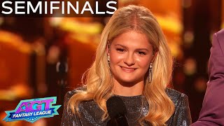 Semifinals: Darci Lynne DOES The LEGEND END??? NO MORE PUPPETS! | AGT Fantasy League 2024