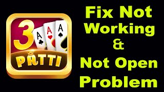 How To Fix Teen Patti Gold App Not Working | Teen Patti Gold Not Open Problem | PSA 24 screenshot 1