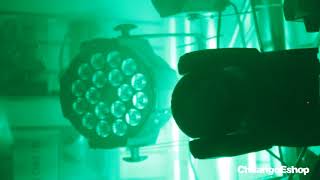 Vídeo: Cabeza Mini Robot Doble Cara Wash 4X10 RGB Beam 1X10 RGBW