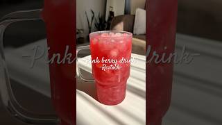 Pink Berry Drink Restock