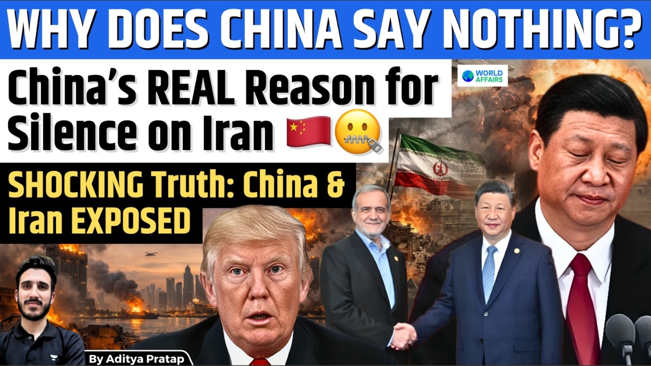 Iran vs US Israel War: Why Is China Silent on Iran? Is China Choosing Russia Over Iran?