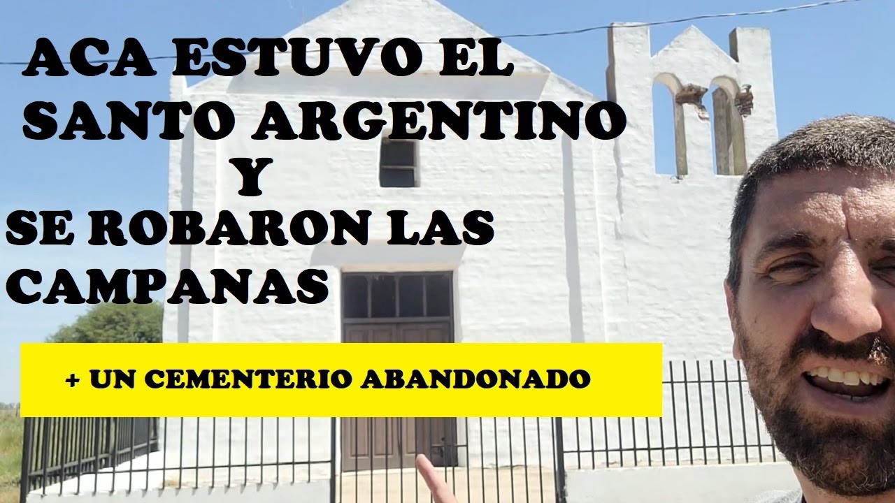 📍 EL PARAJE ABANDONADO DONDE DIO MISA EL SANTO ARGENTINO Y SE ROBARON LAS CAMPANAS 😱👀