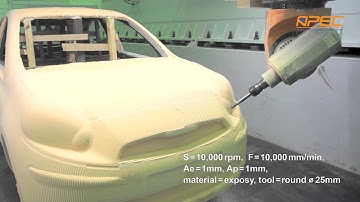 APEC G4070 Automotive rapid prototyping , 5 axis high speed gantry machining center