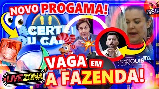 🔴VAZOU!🚨 NOVO PROGRAMA de TOM CAVALCANTE na RECORD GARANTE VAGA para A FAZENDA🔥DONA GENI EXPÕE KAIO😱