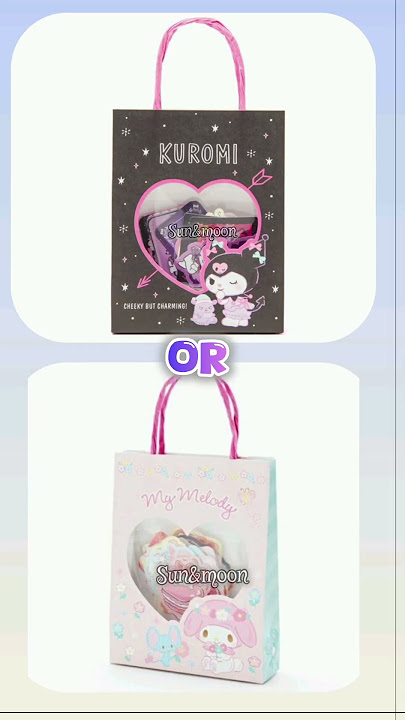 KUROMI💜 V'S MY MELODY🩷 [PART-106] #fypシ゚viral #trending #sanrio #kuromi #mymelody #viral@SUNxMOON_07