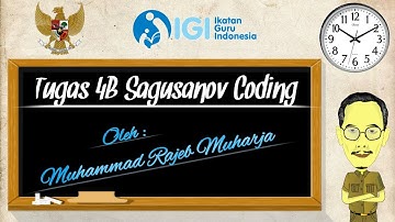 Sagusanov Coding - Penggunaan Array pada Brackets (Tugas 4B)