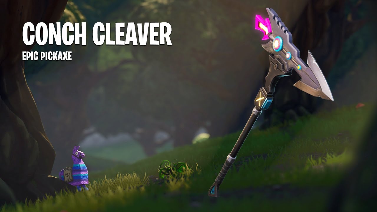 Conch Cleaver Epic Pickaxe Fortnite YouTube