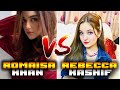 😎 Romaisa Khan Vs Rabeeca Kashif  😍 |  Pakistan Girls Tik Tok Battle