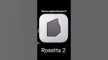 Tech Tips #1 - What is Apple’s Rosetta 2? - #shorts