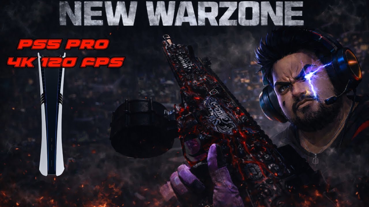 NEW WARZONE ON PS5 PRO 120 FPS