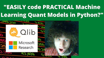 Qlib: Machine Learning for stock prediction and forecasting (THE ONLY python package you need?!)