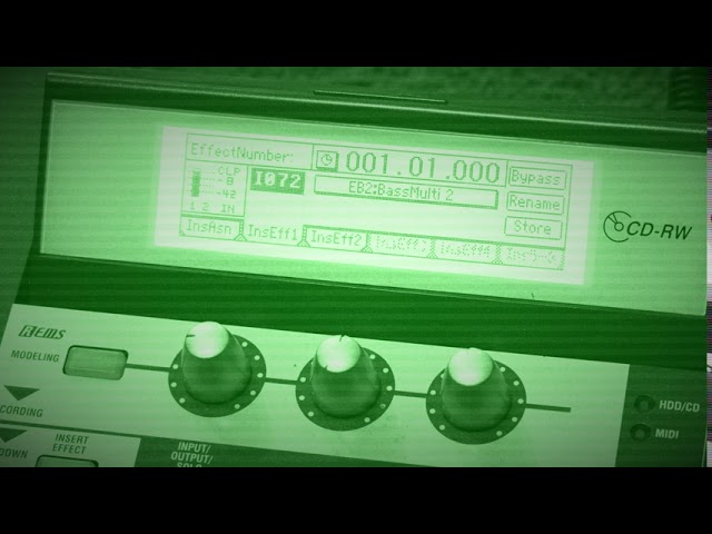The excellent KORG D1200 mk2 multi track recorder: Tour, demo 