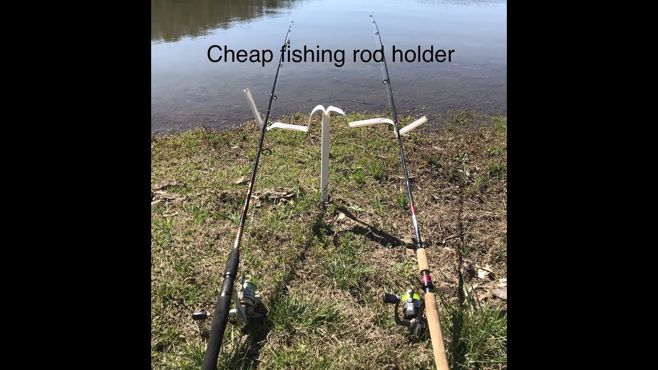 Tree Rod Cheap Fishing Tree Rod Holder - YouTube