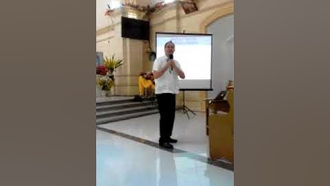 Bp. Ambo David - Advent Recollection (Part 1 of 8)