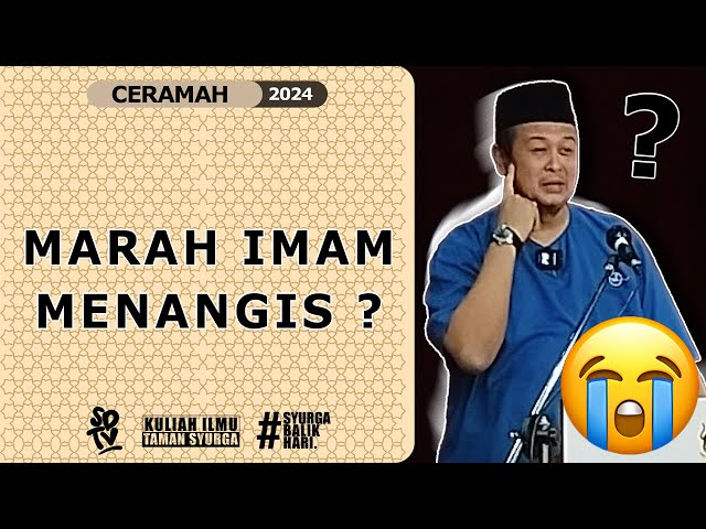 SYAMSUL DEBAT | MARAH IMAM MENANGIS ? class=