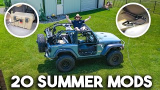 20 Must Have Summer Jeep Accessories