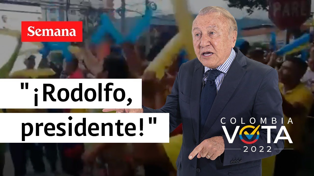 Euforia en Bucaramanga por resultados de Rodolfo Hernández | Elecciones 2022