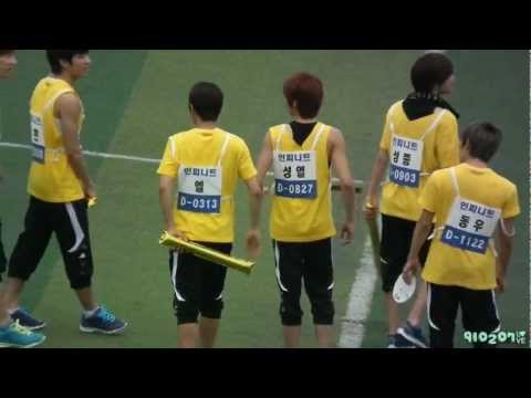120710 아육대 인피니트 성열 높이뛰기 풀버젼