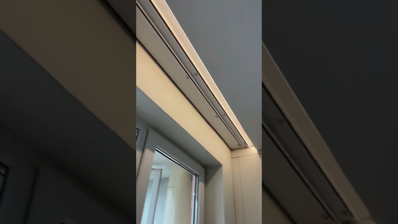 Периметр EuroKraab, светильники BH53, ниши для штор 