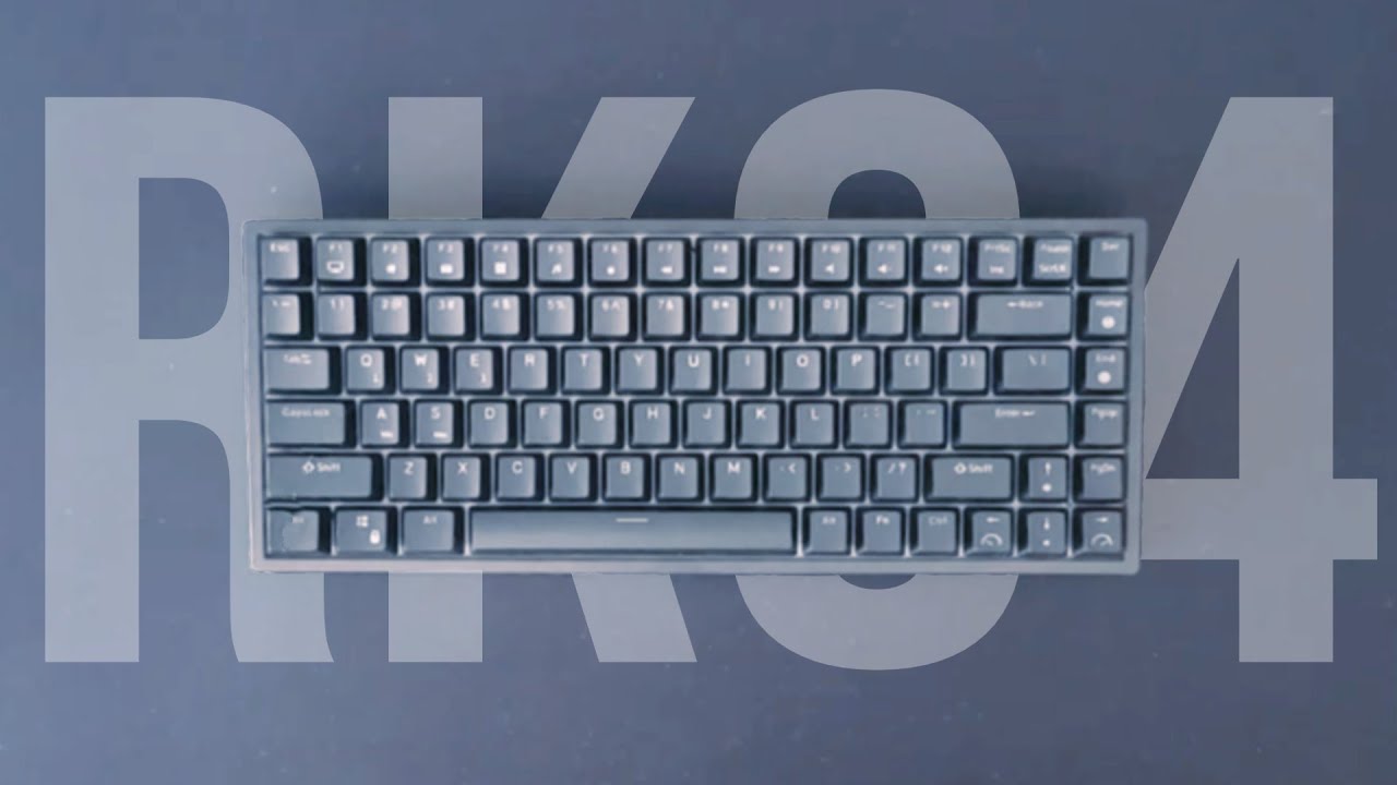 RK84 Keyboard Review and Sound Test YouTube