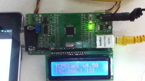 Android PIC Ethernet Control