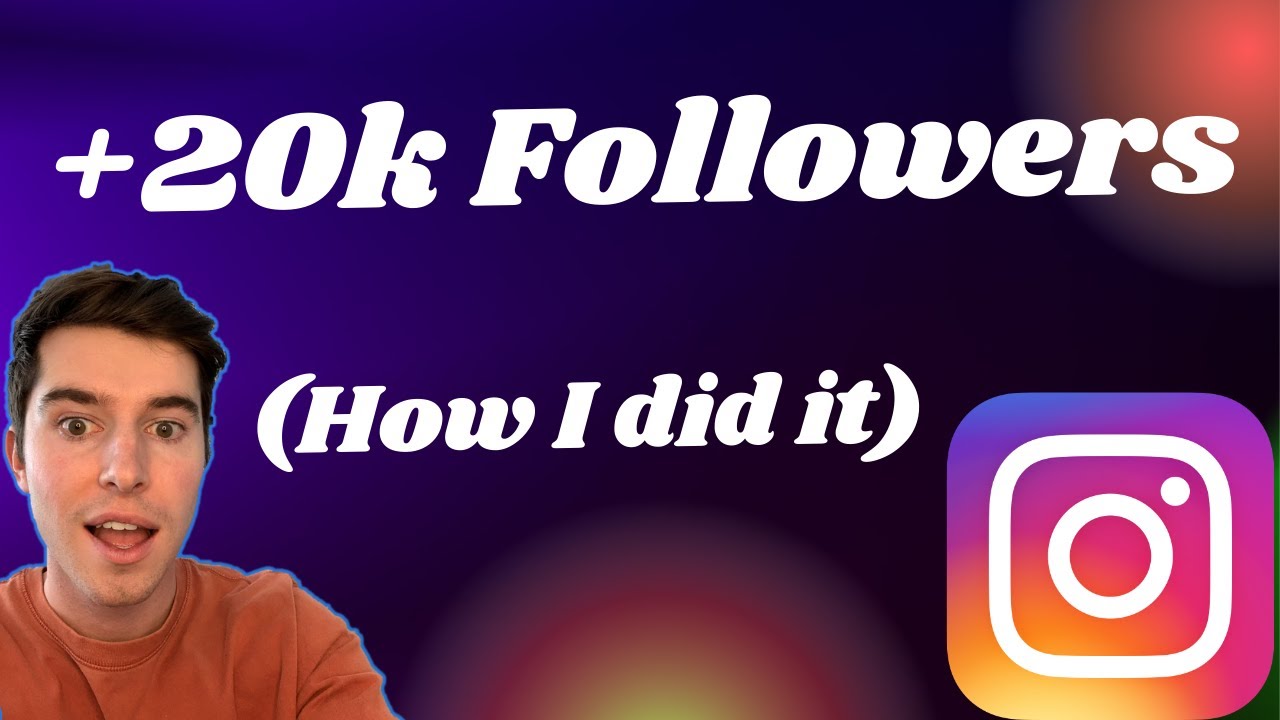 How I grew an Instagram account from 0 to 20K Followers | Growing an ...