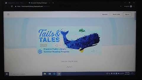 Beanstack Website and Mobile App for the Summer Reading Program 2021