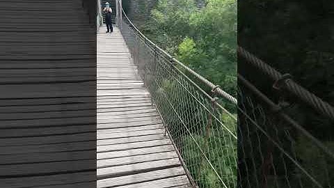 Hanging Bridge in Rupit