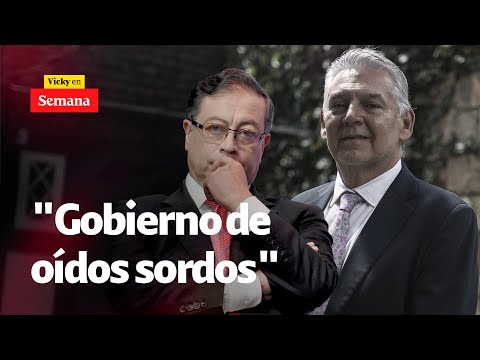 &quot;Gobierno Petro es de OÍDOS SORDOS y últimamente mudo&quot;: Jaime Alberto Cabal | Vicky en Semana