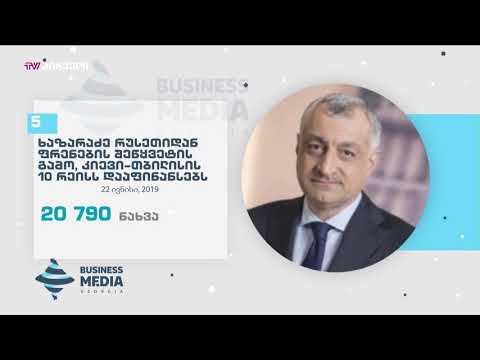 BM.GE-ის 2019 წლის ივნისის თვის  ყველაზე კითხვადი ნიუსები